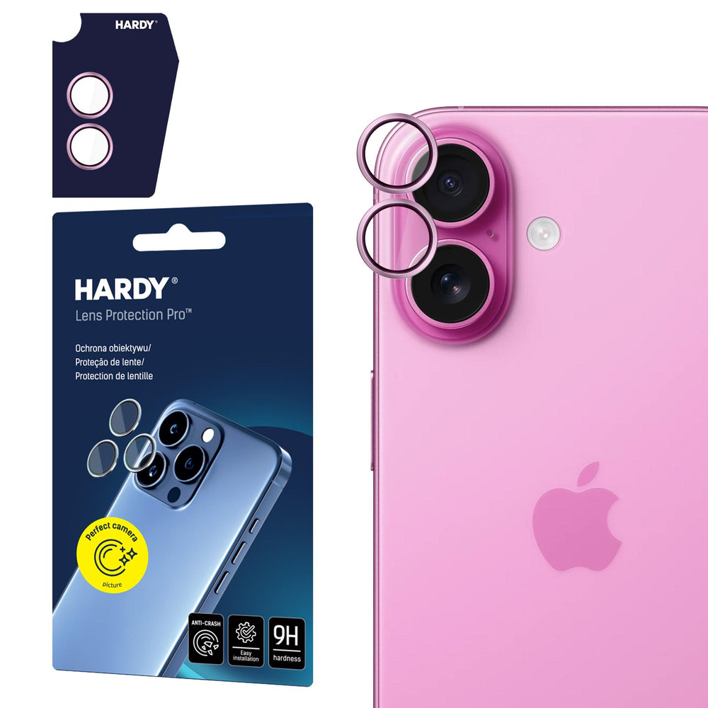 3mk HARDY Lens Protection Pro lens glass for iPhone 17 - purple_0