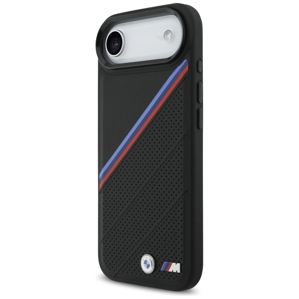 BMW M Tricolor Metal Logo MagSafe Case for iPhone 17 Air - Black_1