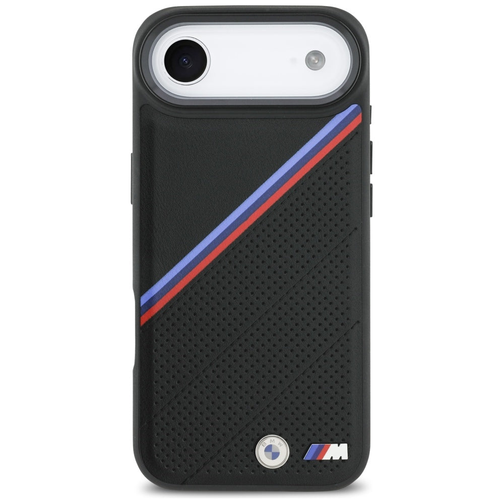 BMW M Tricolor Metal Logo MagSafe Case for iPhone 17 Air - Black_2