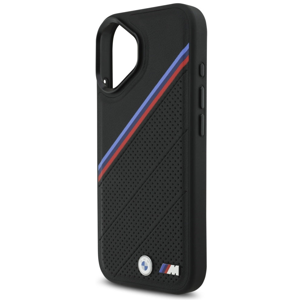 BMW M Tricolor Metal Logo MagSafe Case for iPhone 17 - Black_5