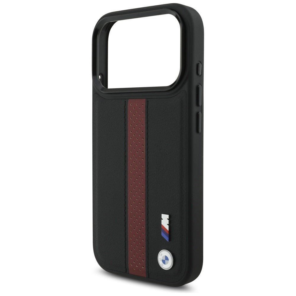 BMW M Perforated Stripe Logo MagSafe Case for iPhone 17 Pro - Red_5