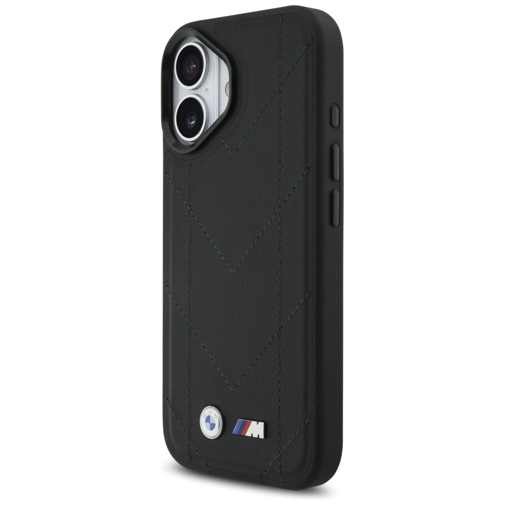 BMW M Quilted Logo MagSafe iPhone 17 Case - Black_1