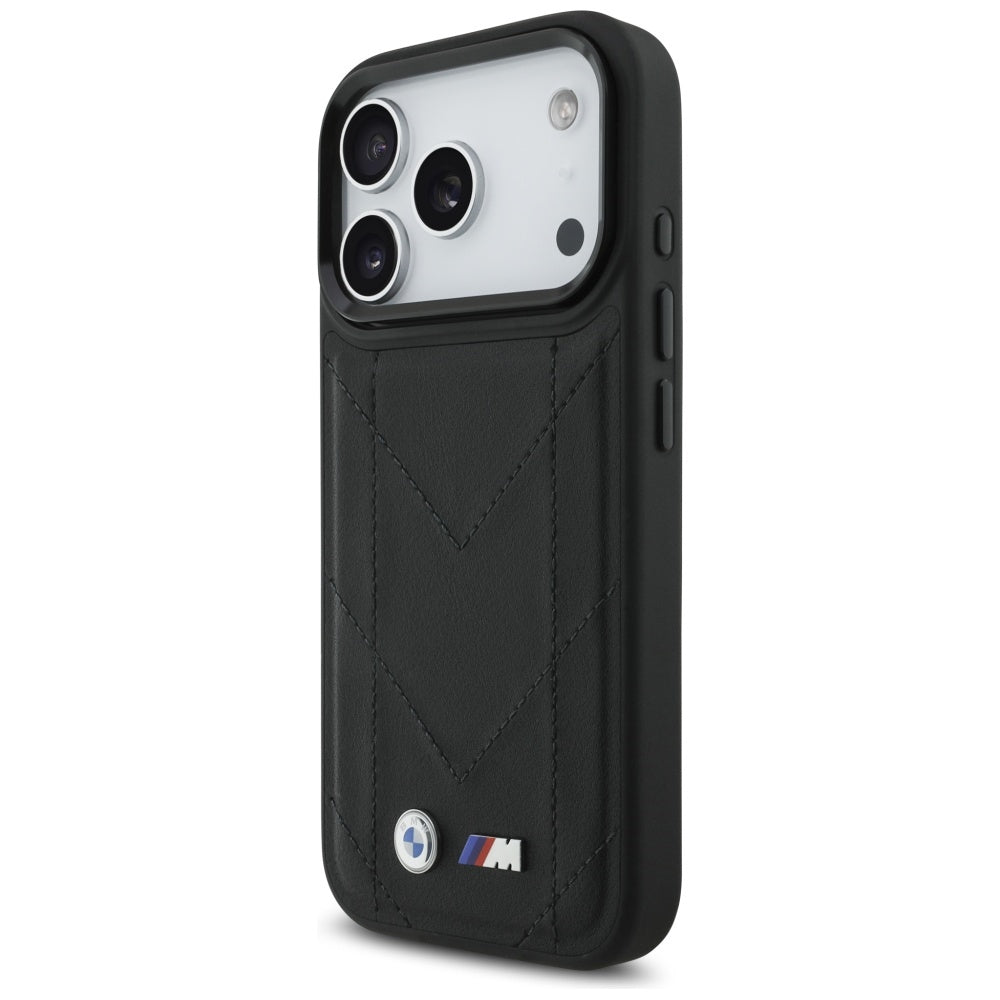 BMW M Quilted Logo MagSafe Case for iPhone 17 Pro - Black_1