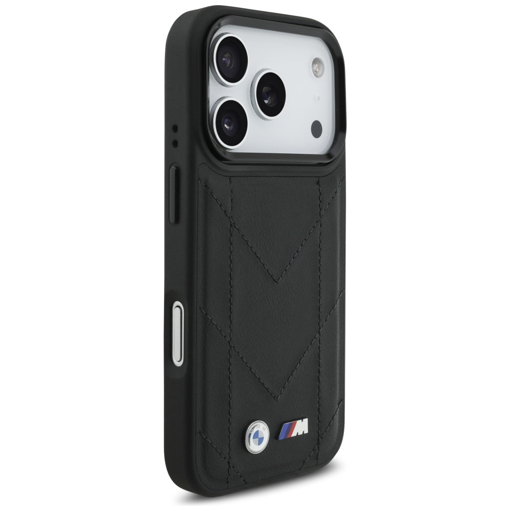 BMW M Quilted Logo MagSafe Case for iPhone 17 Pro - Black_3