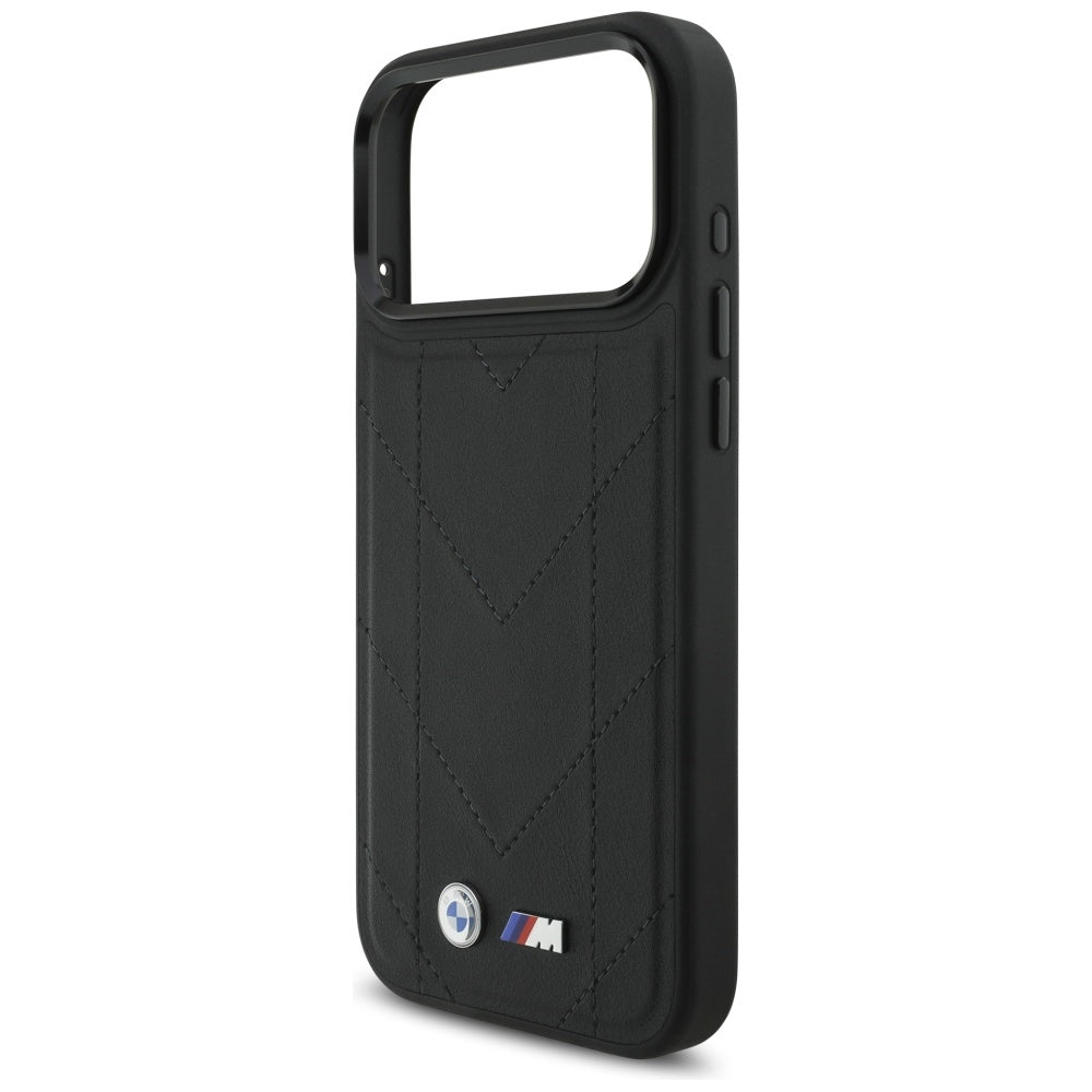BMW M Quilted Logo MagSafe Case for iPhone 17 Pro Max - Black_5