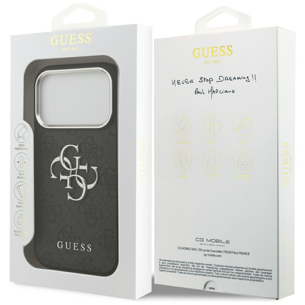 Etui Guess 4G Big 4G Classic Logo do iPhone 17 Pro - czarne_7