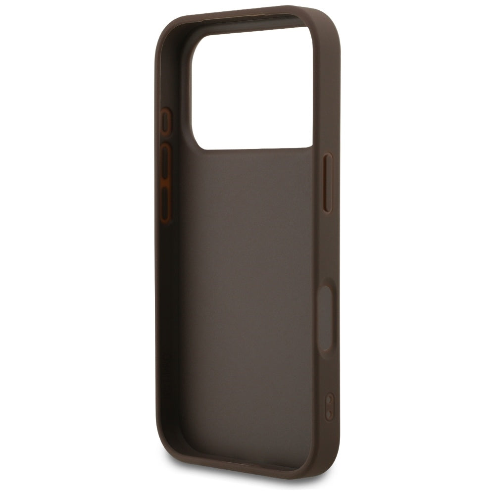 Guess 4G Classic Case for iPhone 17 Pro - Brown_6