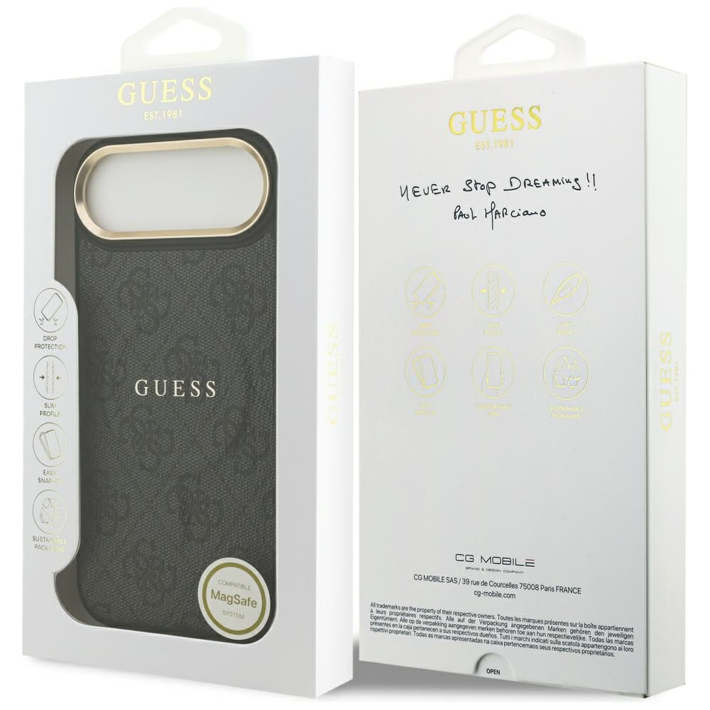 Etui Guess 4G PU Classic Logo MagSafe na iPhone 17 Air - czarne_7