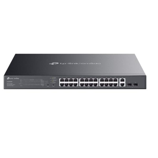 Omada 28-Port Gigabit Easy Managed Switch with 24-Port PoE+ (ES228GMP)_0