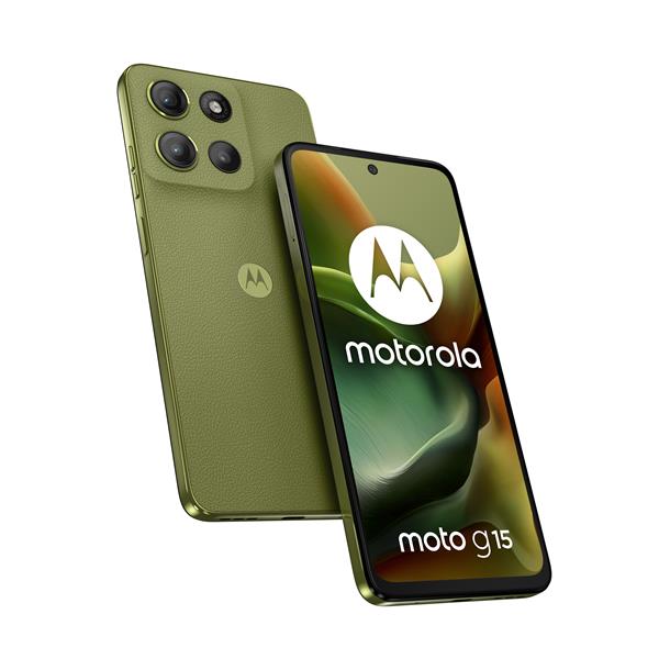 Smartphone Motorola MOTO G15 8GB/256GB / Iguana Green / 840023285004_0