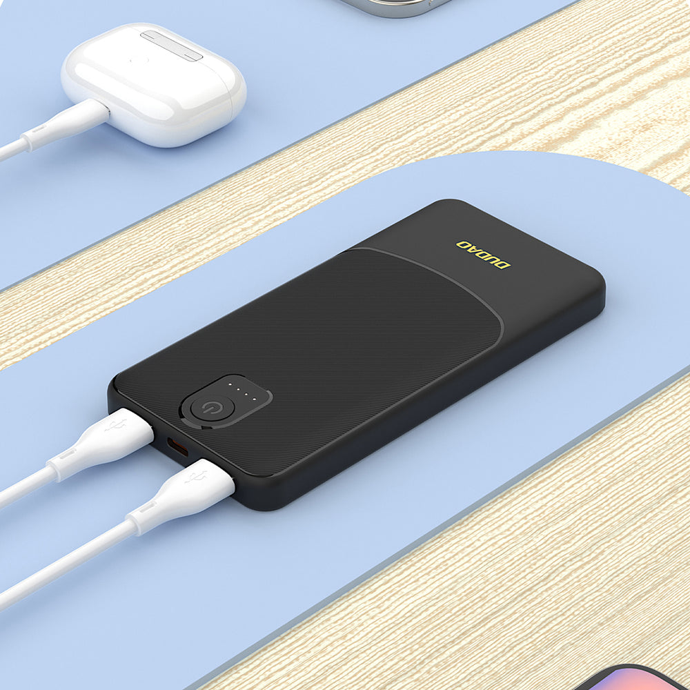 Powerbank Dudao K10 10000mAh 2.4A 2 x USB-A - white_4