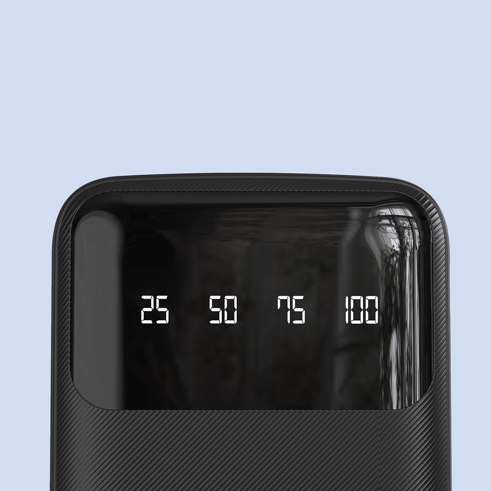 Dudao K6Pro Universal 10000mAh Power Bank with USB Cable, USB Type C, Lightning Black (K6Pro-black)_7