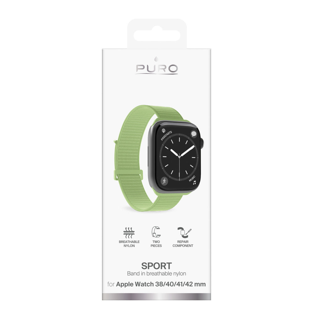 Pulseira Apple Watch MARKA NIEZDEFINIOWANA / Verde / 38–40–41-42mm / PUSPORTAW40GRN17_1