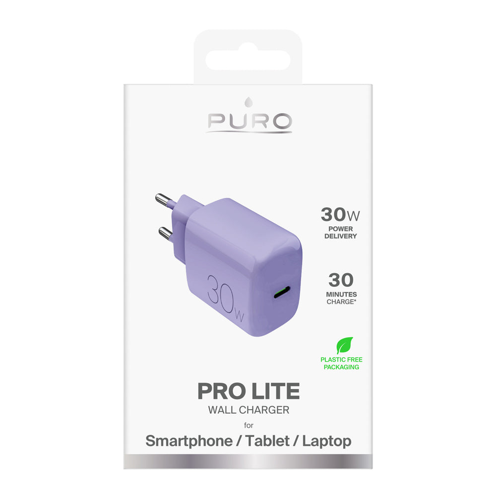 Puro "PRO LITE" wall charger 1xUSB-C, 30W_1