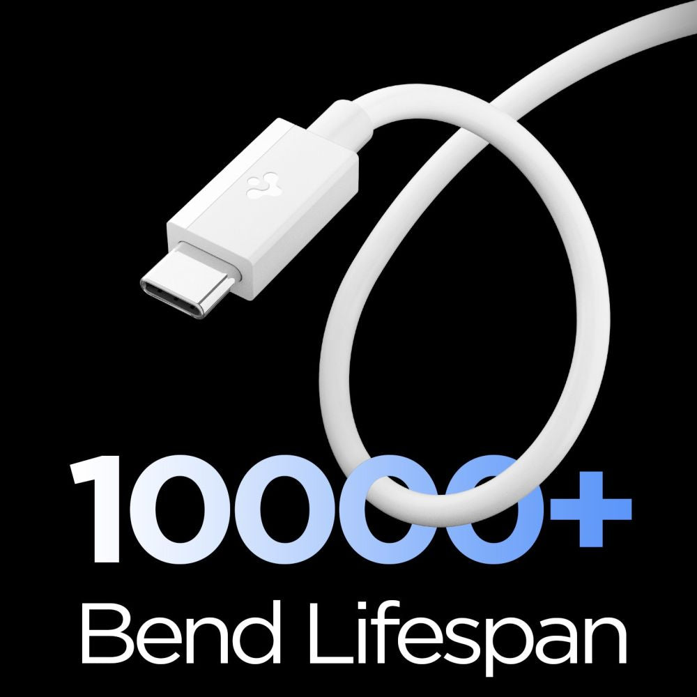 Spigen EB6010AC USB-A / USB-C 60W Cable 100 cm - White_3