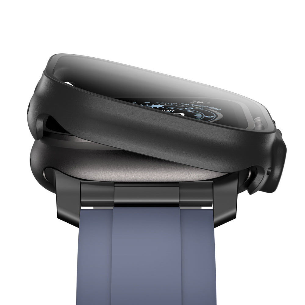 AmazingThing Radix Glass Screen Protector with Case for Apple Watch UItra 3 49mm - Black_8