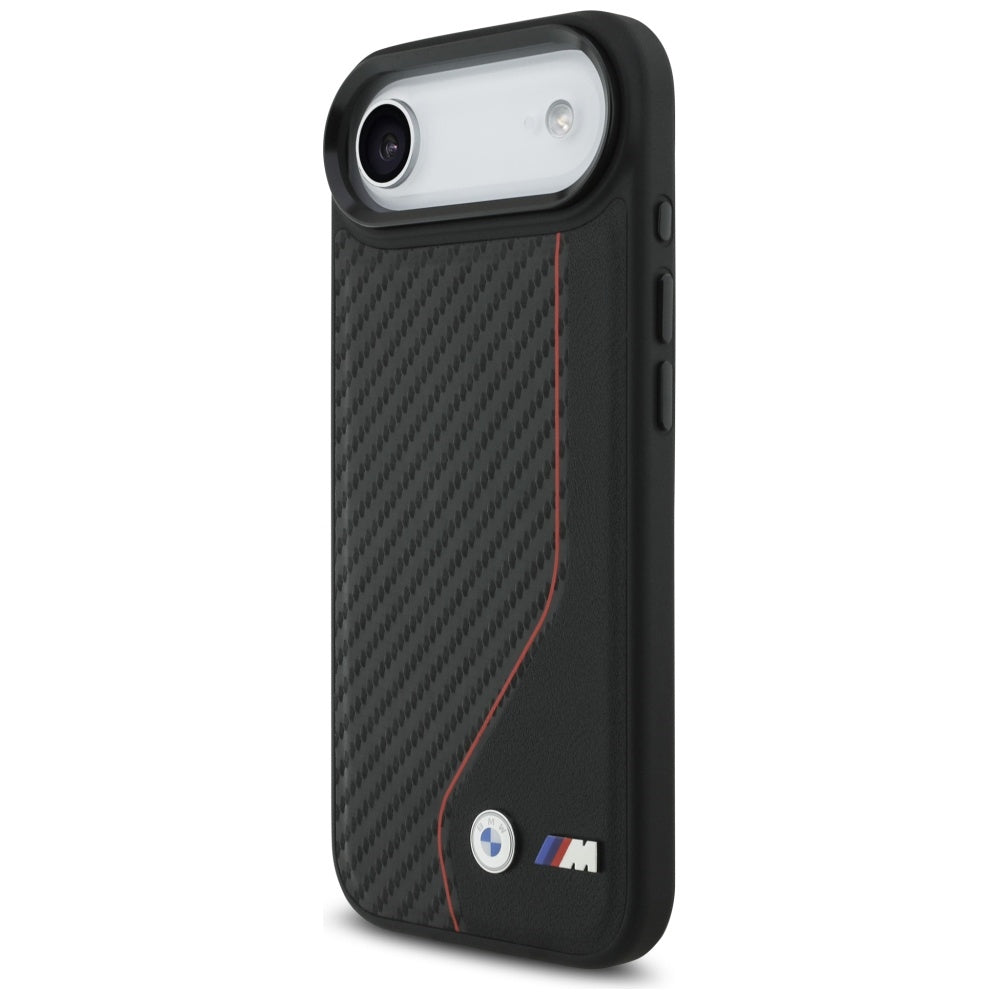 BMW M Carbon Line & Logo MagSafe Case for iPhone Air - Red_1