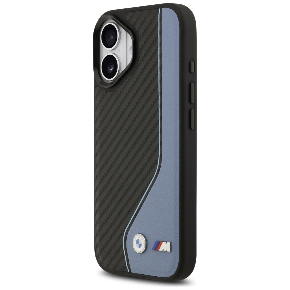 BMW M Carbon Logo MagSafe Case for iPhone 17 - Blue_1