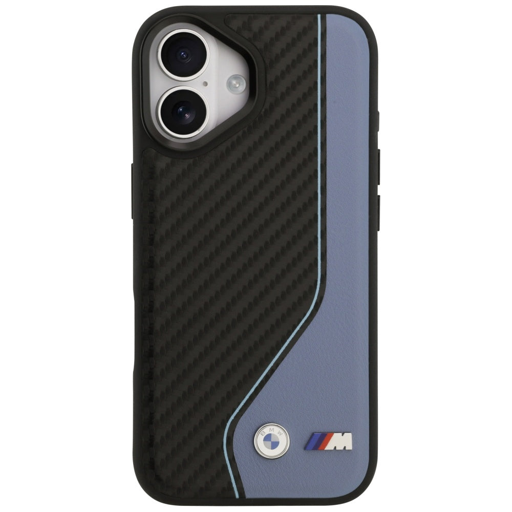 BMW M Carbon Logo MagSafe Case for iPhone 17 - Blue_2