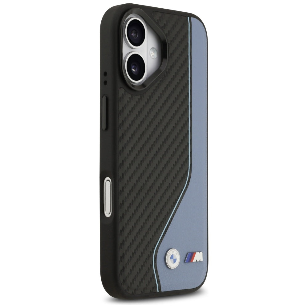 BMW M Carbon Logo MagSafe Case for iPhone 17 - Blue_3