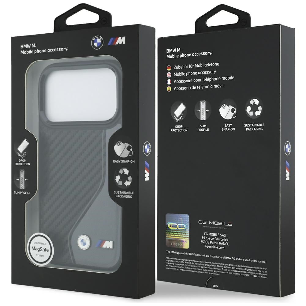 BMW M Carbon Logo MagSafe case for iPhone 17 Pro - graphite_7