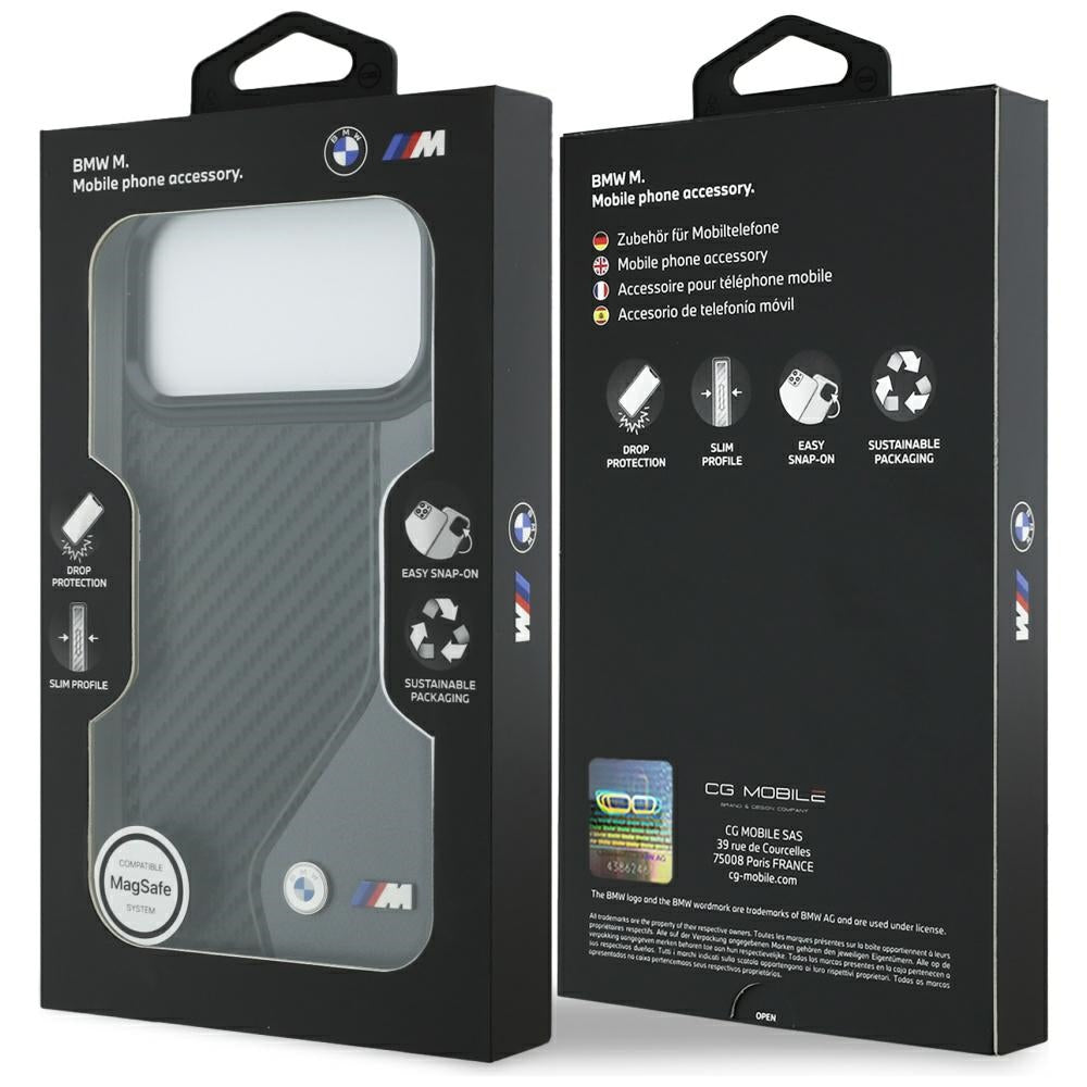 BMW M Carbon Logo MagSafe case for iPhone 17 Pro Max - graphite_7