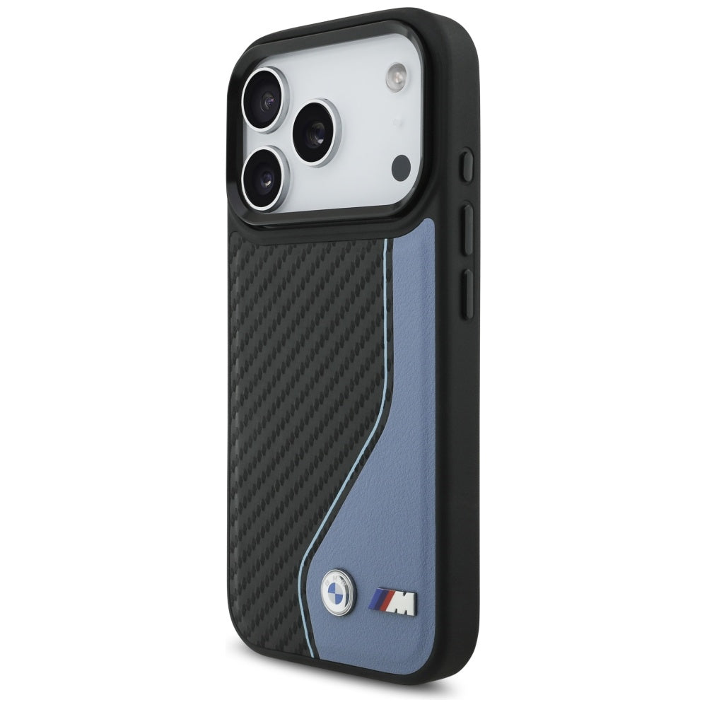 BMW M Carbon Logo MagSafe Case for iPhone 17 Pro - Blue_1