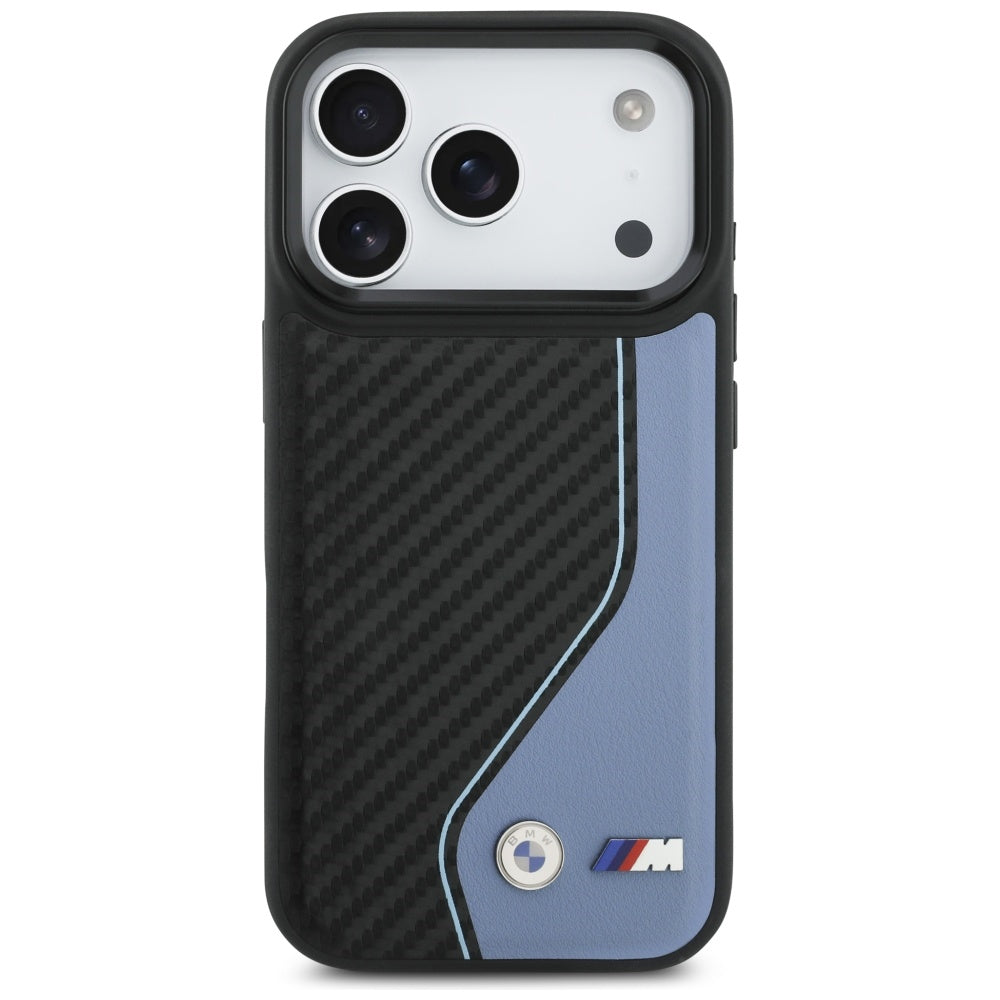 BMW M Carbon Logo MagSafe Case for iPhone 17 Pro - Blue_2