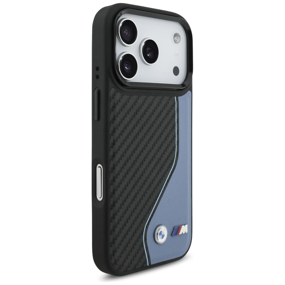 BMW M Carbon Logo MagSafe Case for iPhone 17 Pro - Blue_3