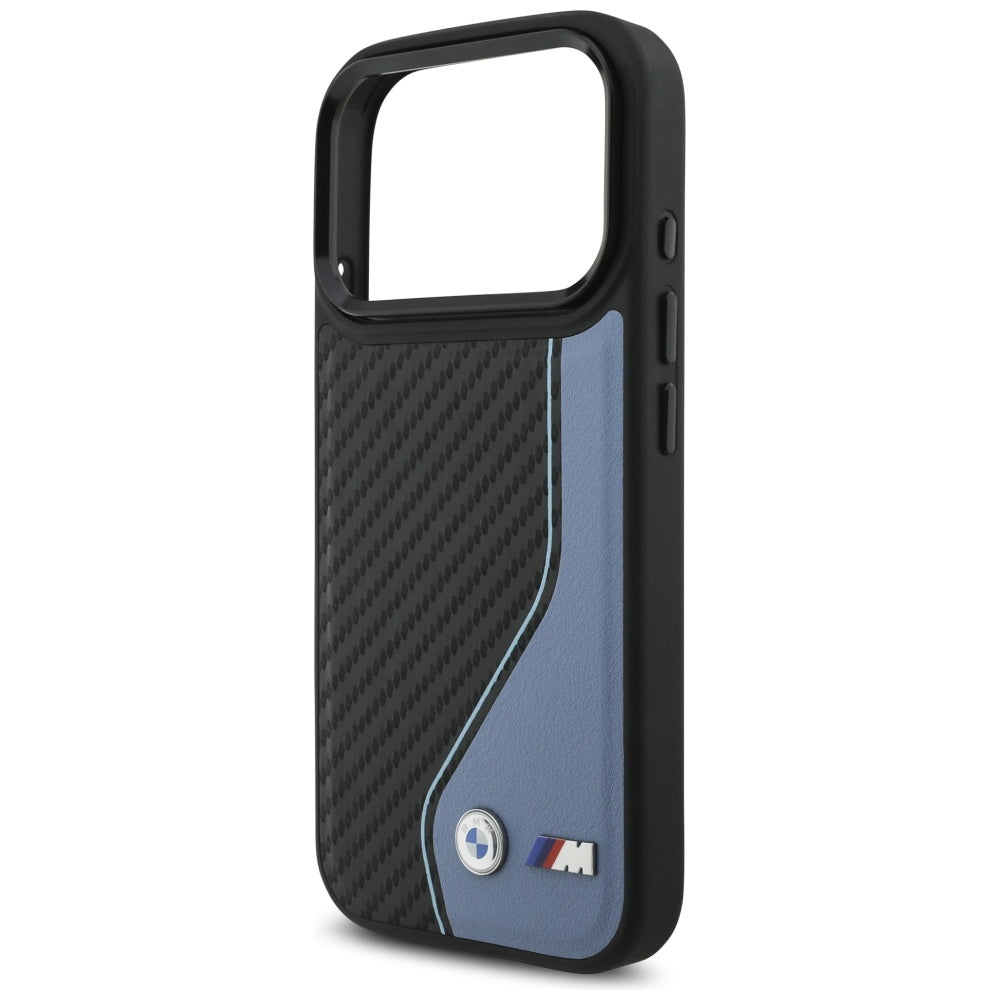 BMW M Carbon Logo MagSafe Case for iPhone 17 Pro - Blue_5