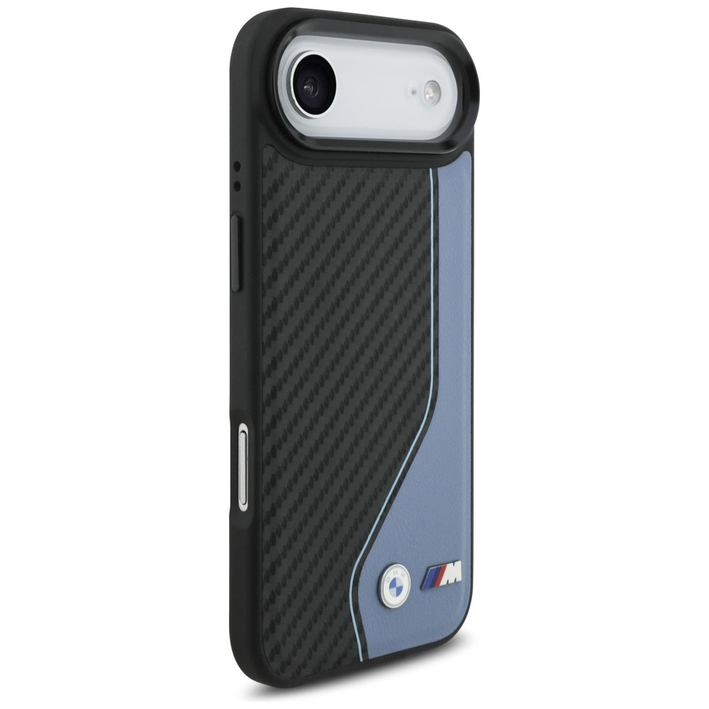 BMW M Carbon Logo MagSafe iPhone Air Case - Blue_3