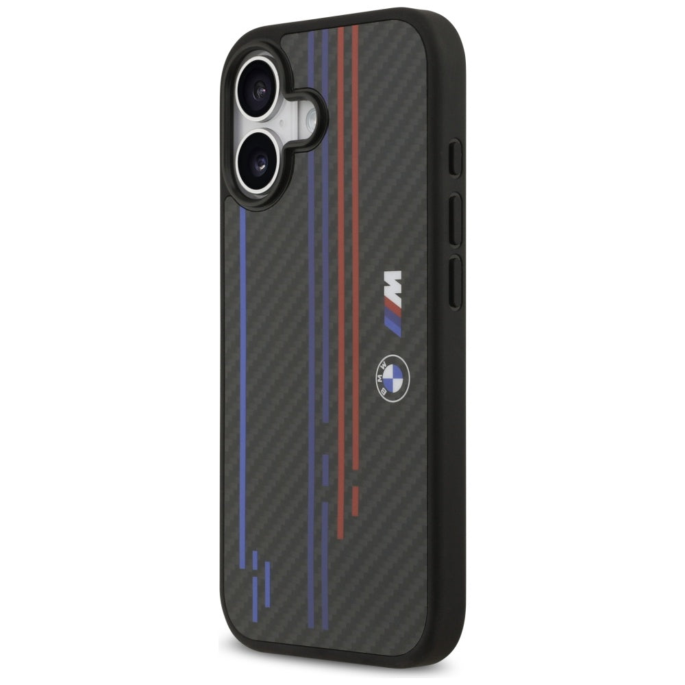 BMW M Kevlar Lines & Logo MagSafe Case for iPhone 17 - Black_1