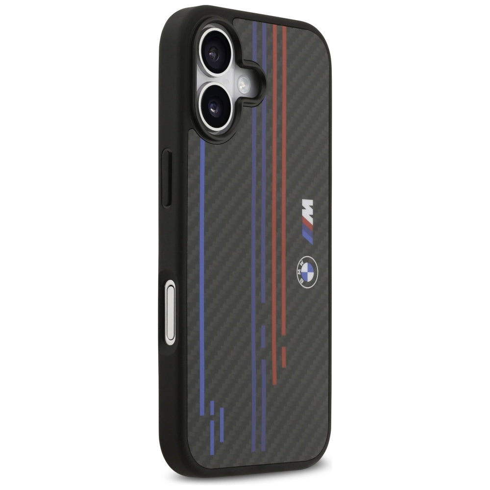 BMW M Kevlar Lines & Logo MagSafe Case for iPhone 17 - Black_2