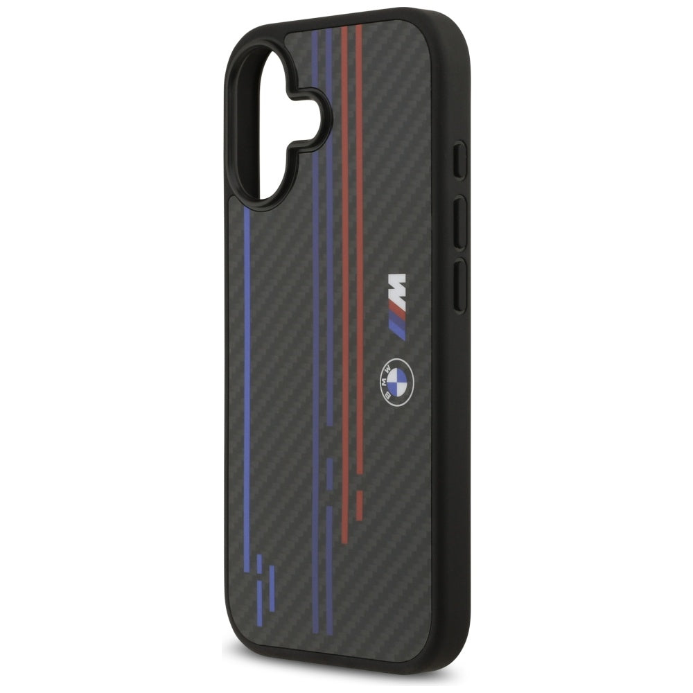 BMW M Kevlar Lines & Logo MagSafe Case for iPhone 17 - Black_4