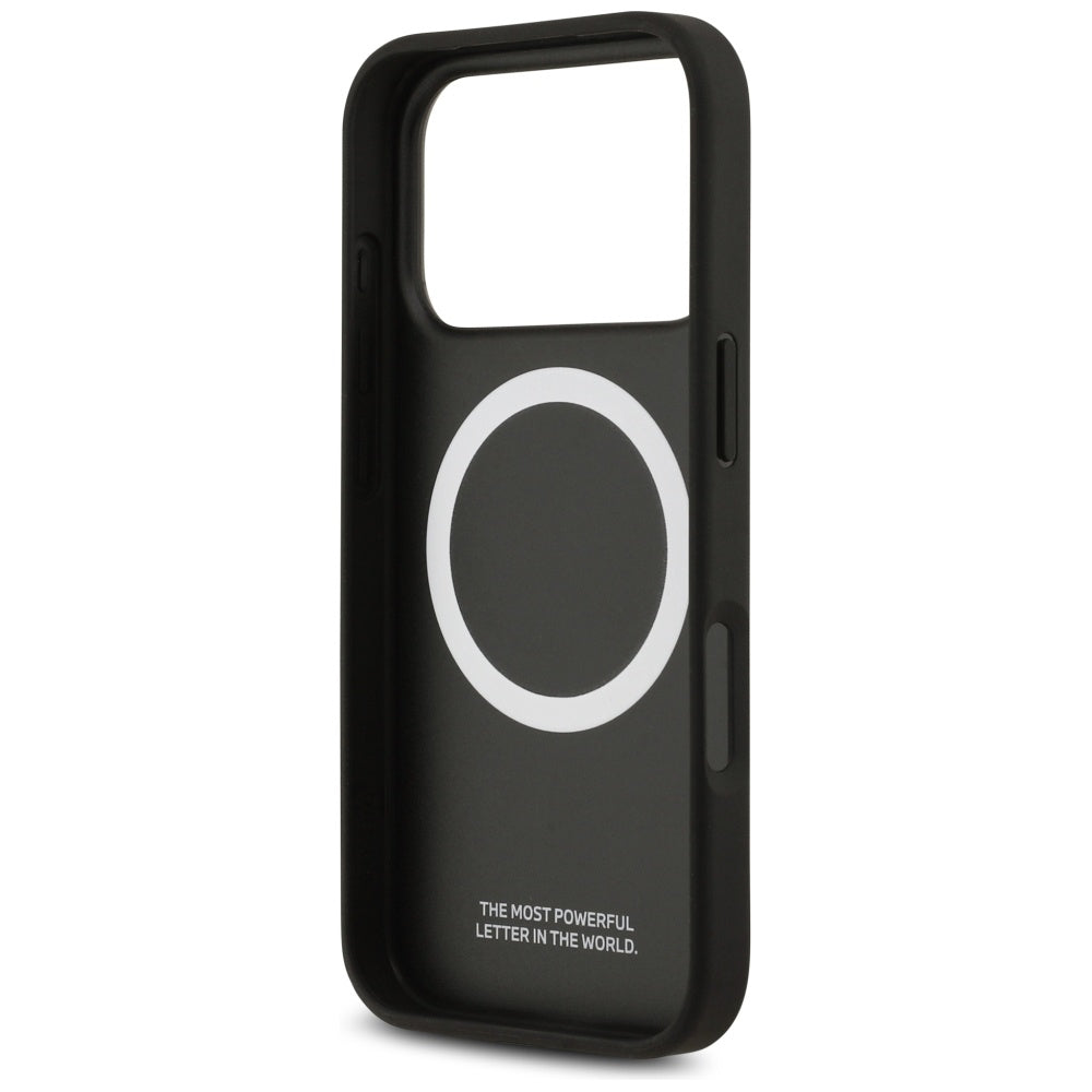 BMW M Kevlar Lines & Logo MagSafe Case for iPhone 17 Pro - Black_5