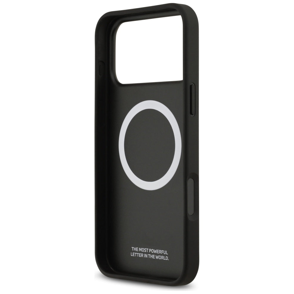 BMW M Kevlar Lines & Logo MagSafe Case for iPhone 17 Pro Max - Black_6