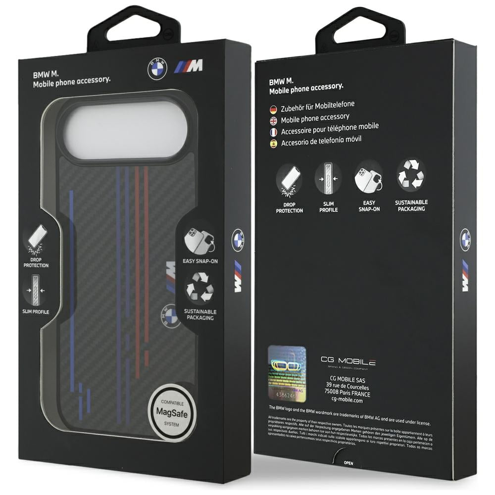 BMW M Kevlar Lines & Logo MagSafe Case for iPhone Air - Black_5