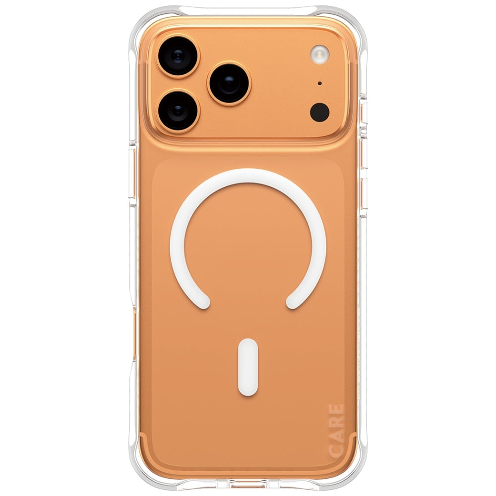 CARE by PanzerGlass Fashionable Samba Case w. White MagSafe for iPhone 17 Pro Max - Transparent_1