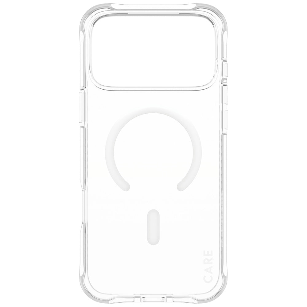 CARE by PanzerGlass Fashionable Samba Case w. White MagSafe for iPhone 17 Pro Max - Transparent_2