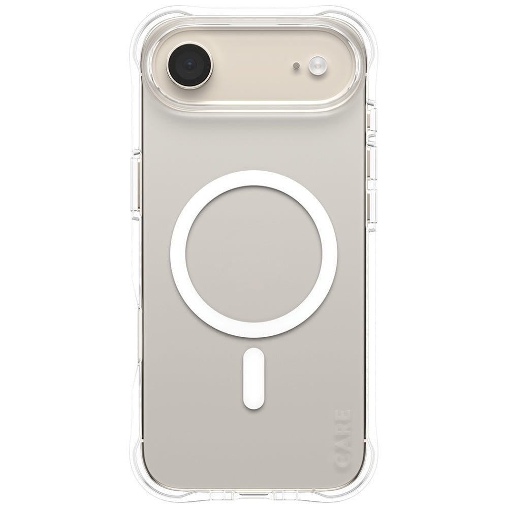 CARE by PanzerGlass Fashionable Samba Case w. White MagSafe for iPhone Air - Transparent_1