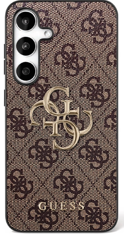 Guess Big 4G Classic Logo Case for Samsung Galaxy S25 FE - Brown_0