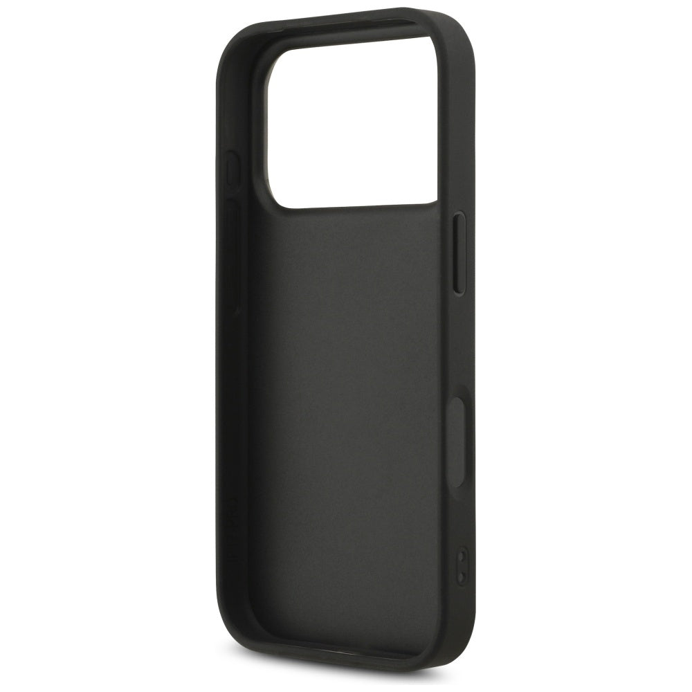 Guess Fixed Glitter Big 4G case for iPhone 17 Pro - black_6