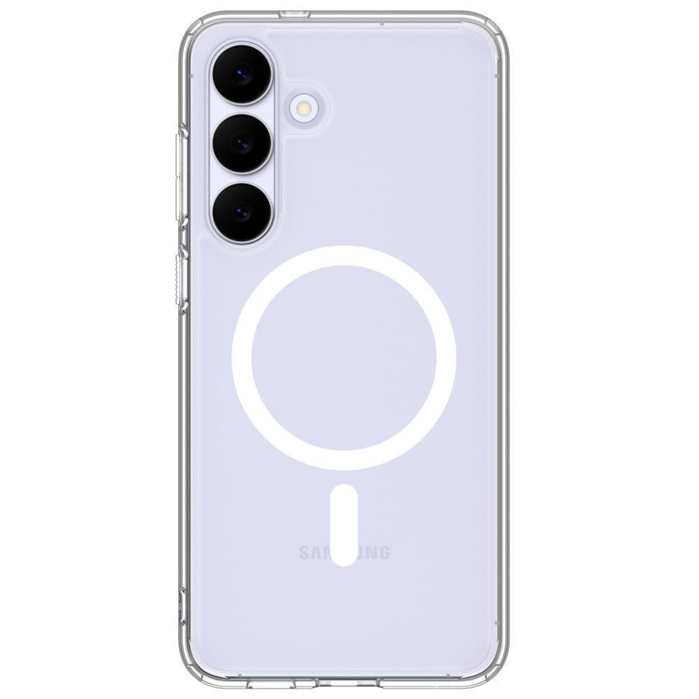 Spigen Ultra Hybrid Mag MagSafe Case for Samsung Galaxy S25 FE - Clear and White_1