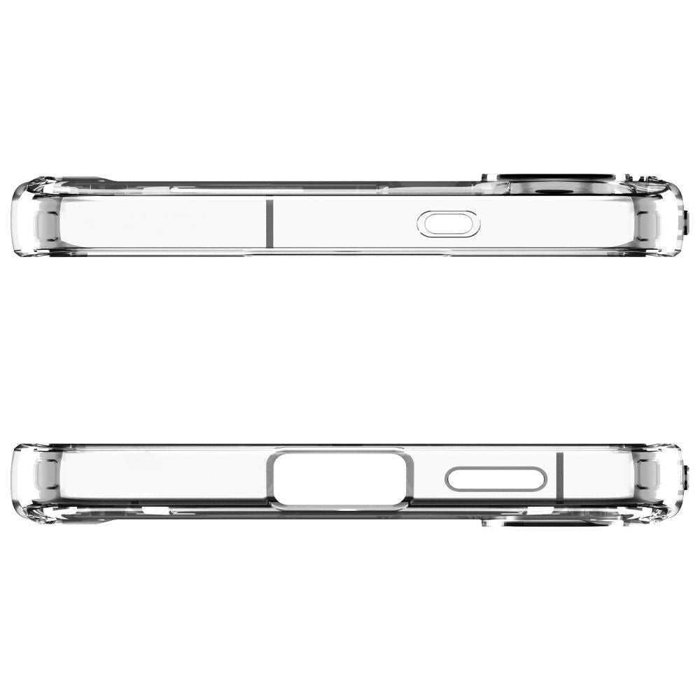 Spigen Ultra Hybrid Mag MagSafe Case for Samsung Galaxy S25 FE - Clear and White_4
