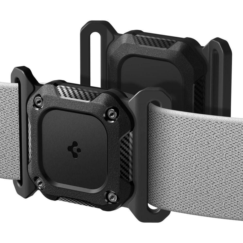 Spigen Tough Armor Pet Collar AirTag 1/2 Case - Black_0