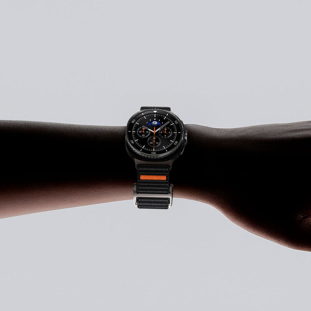 Spigen DuraPro Flex Strap for Samsung Galaxy Watch 40/44/46 mm - Black_12
