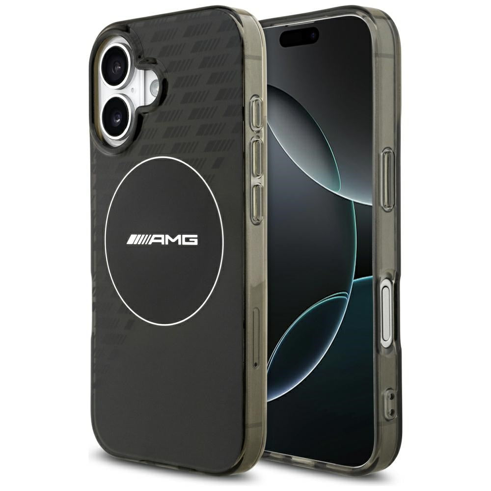 AMG Nauble Layer Transparent Smocked MagSafe Case for iPhone 17 - Black_0