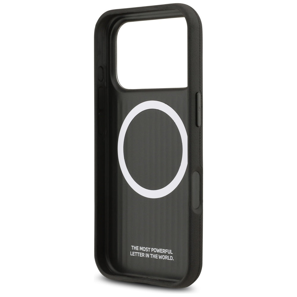 BMW M FW Metal Logo MagSafe Case for iPhone 17 Pro - Black_6