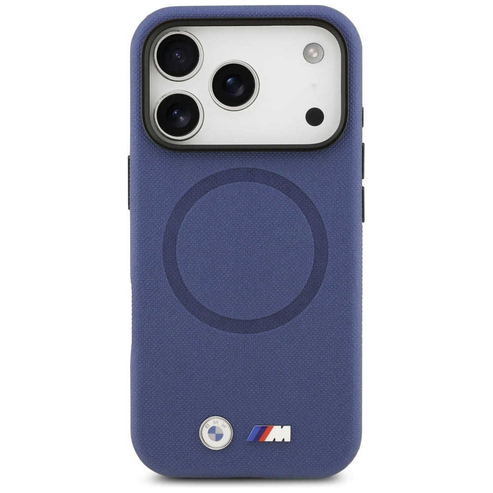 BMW M FW Metal Logo MagSafe Case for iPhone 17 Pro Max - Navy Blue_2