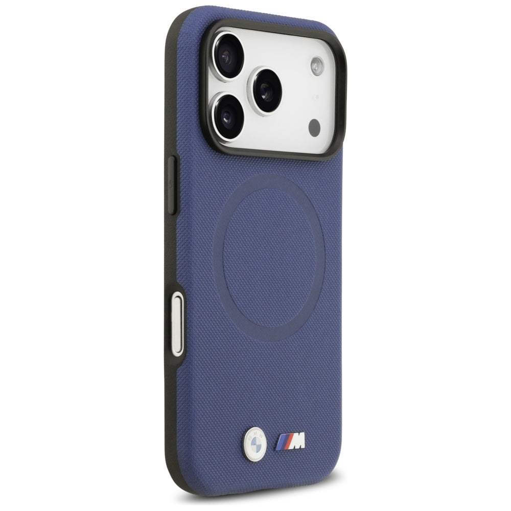 BMW M FW Metal Logo MagSafe Case for iPhone 17 Pro Max - Navy Blue_3